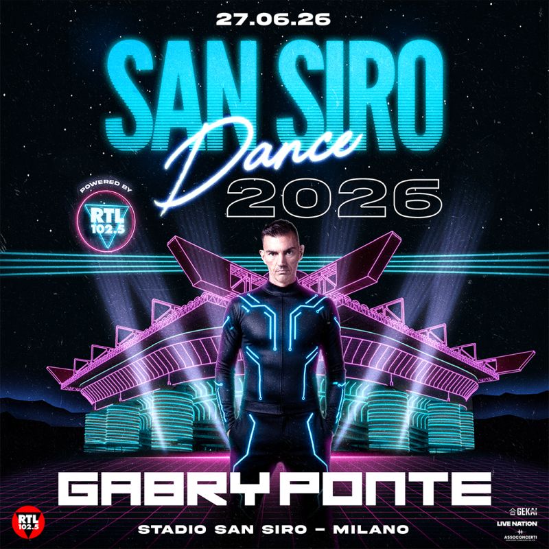 Gabry Ponte - San Siro Dance